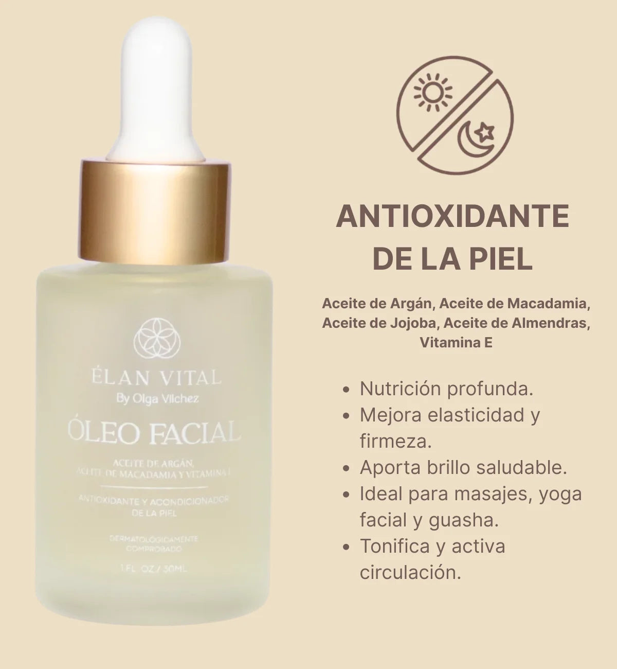Rutina Facial Anti-Edad: Suero Día + Suero Noche + Óleo Facial