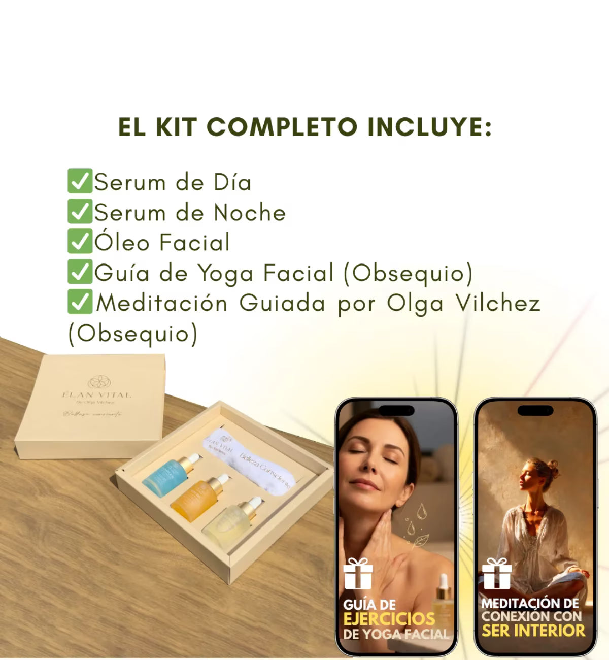 Rutina Facial Anti-Edad: Suero Día + Suero Noche + Óleo Antioxidante
