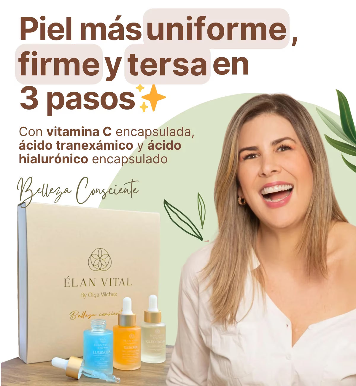 Rutina Facial Anti-Edad: Suero Día + Suero Noche + Óleo Antioxidante