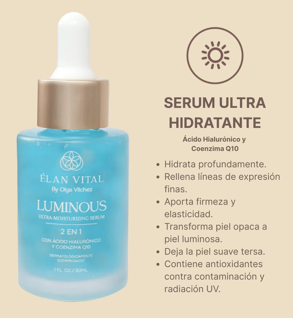 Rutina Facial Anti-Edad: Suero Día + Suero Noche + Óleo Antioxidante