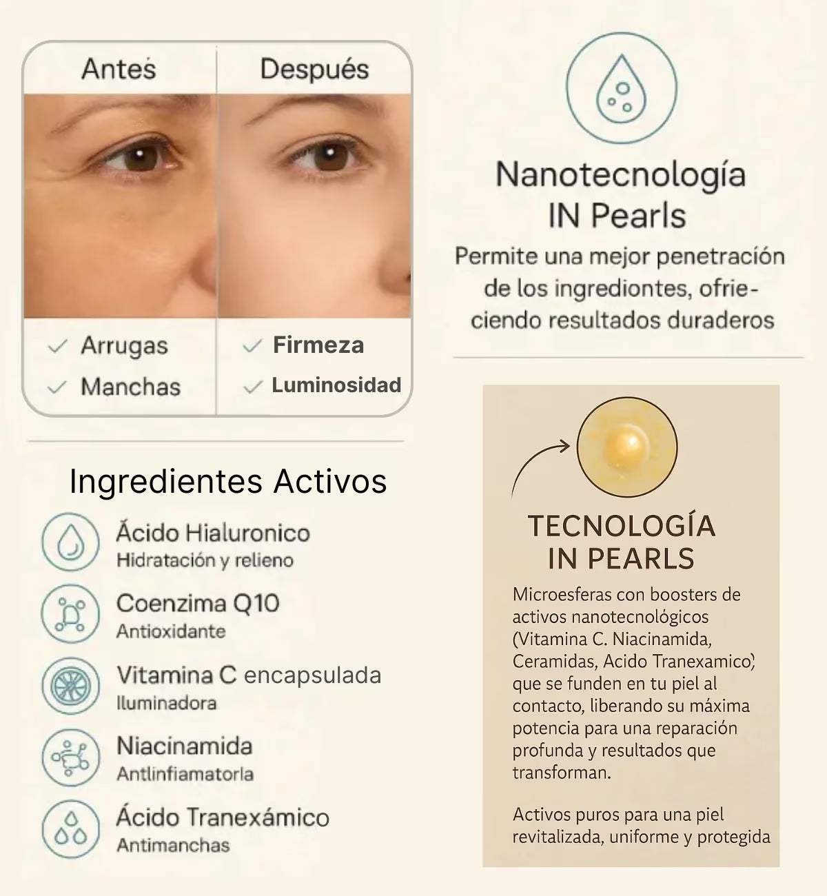 Rutina Facial Anti-Edad: Suero Día + Suero Noche + Óleo Antioxidante